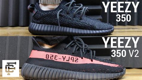 yeezy 350 vs 350 v2